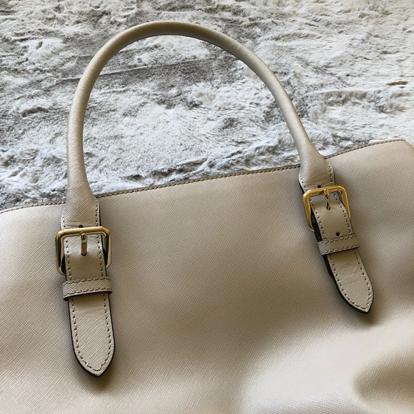 Kate Spade Buckle Taupe Tote - Picture 2 of 7